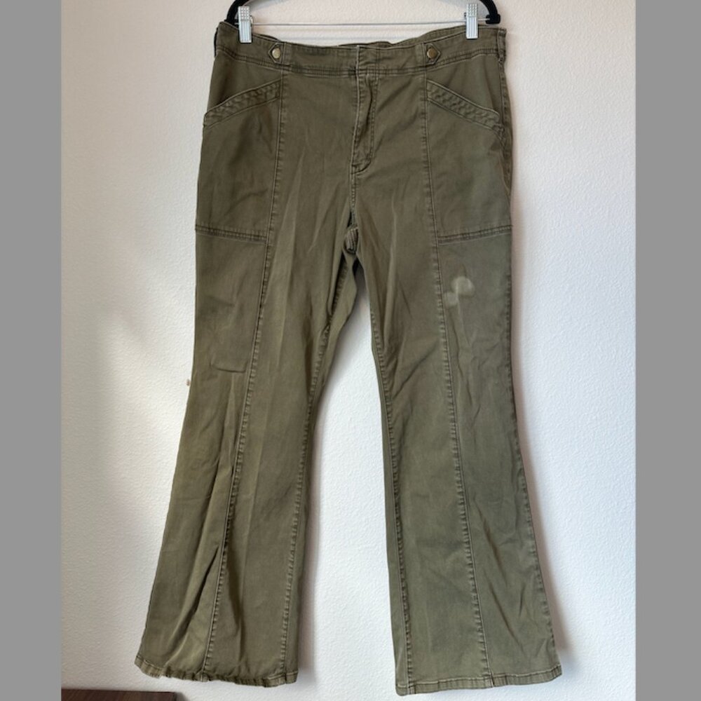 Pilcro by Anthropologie Olive Green Utility Pants – Size 32